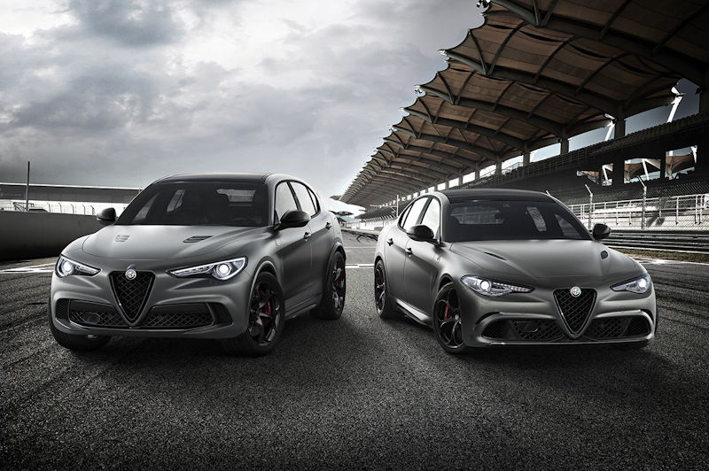 Alfa Romeo Stelvio Quadrifoglio NRing und Giulia Quadrifoglio NRING [2018]